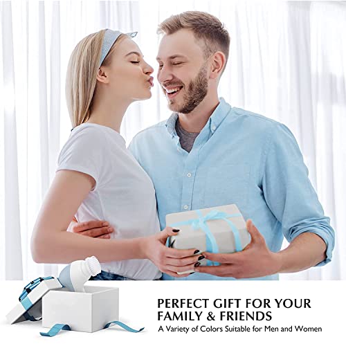 Facial Cleansing Brush Face Scrubber: COSLUS 7in1 JBK-D Electric Exfoliating Spin Cleanser Device Waterproof Deep Cleaning Exfoliation Rotating Spa Machine - Electronic Acne Skin Wash Spinning System - Image 2