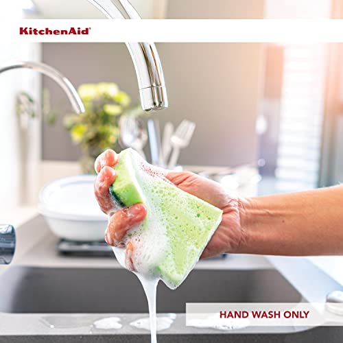 KitchenAid Classic Rubberwood Cutting Board with Perimeter Trench, Reversible Chopping Board, 8-inch x 10-Inch, Natural - Image 2