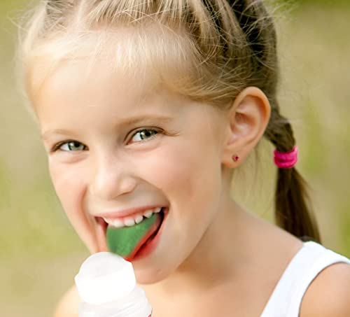 Slime Sour Lickers Candy, Gluten Free, 12 Pk Of 4 Flavors, Watermelon, Green Apple, Cherry and Strawberry Rolling Liquid Candy Bulk, Treat for Parties, Birthdays, or Halloween Treat - Image 5