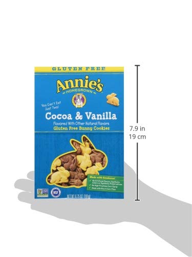 Annie's Gluten Free Cocoa & Vanilla Bunny Cookies, 6.75 oz - Image 2
