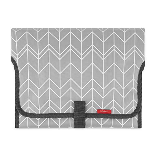 Portable Changing Pad for Baby|Travel Baby Changing Pads for Moms, Dads|Waterproof Portable Changing Mat with Built-in Pillow|Excellent Baby Shower/Registry Gifts - Image 3