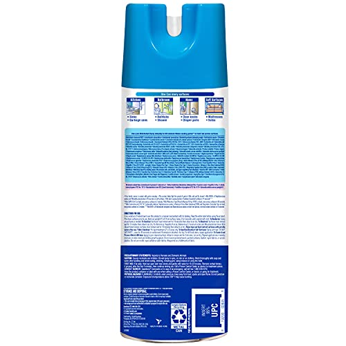 Lysol Disinfectant Spray, Sanitizing and Antibacterial Spray, For Disinfecting and Deodorizing, Spring Waterfall, 12.5 Fl Oz, (Packaging May Vary) - Image 7