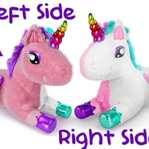 MindSprout Unicorn Mommy Stuffed with 4 Babies Inside her Tummy, for Girls 3 4 5 6 7 8 Years Old, Unicorn Toys for Girls Age 4-5, Best Birthday Gifts, Stuffed Animals Toy Age 6-8 - Image 3