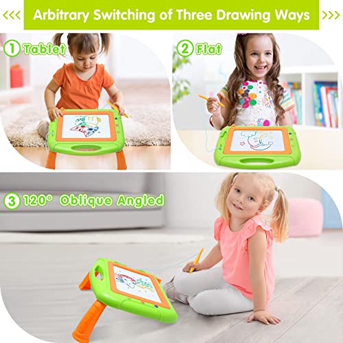 Toddler Girl Boy Toys,Magnetic Drawing Board Toddler Toys for 1-2 Year Old Girls Boy,Erasable Doodle Board Kids Easter Toy for 1 2 3 Year Old,Valentines Day Gifts for Kids Girls Boy Toddlers Birthday - Image 7