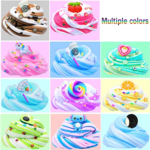 Butter Slime Kit Two-Toned 11 Packed Fidget Toy, Educational Slime Toys, Birthday Gifts Prize Party Favors for Girl Boys Kids 6 7 8 9 10 11 12 - Image 6