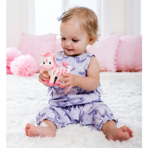 Infantino Teether Toy, Squeeze and TeeThe Zebra - Image 5