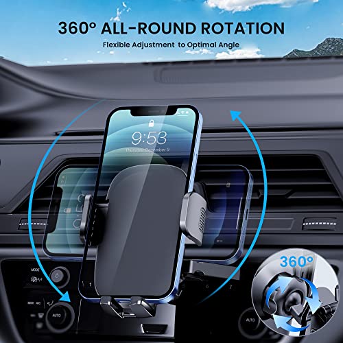 Phone Mount for Car Phone Holder Mount Upgraded Metal CD Slot Phone Holder Car Cell Phone Holder Car Thick Cases Friendly iPhone Holder for Car Phone Mount for CD Player Compatible with All Smartphone - Image 3