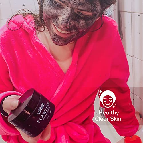 Minimo Flawless Charcoal Face Scrub for Bright Clear Skin - Image 5